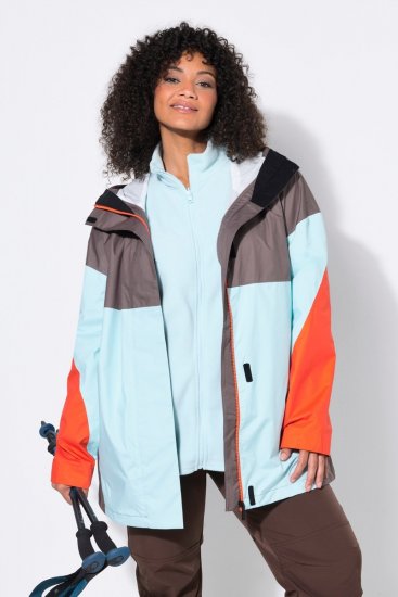 Ulla Popken 855313 Parka Taupe - Kaputi - Ženski kaputi velikih veličina