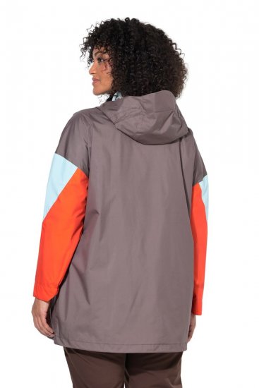 Ulla Popken 855313 Parka Taupe - Kaputi - Ženski kaputi velikih veličina