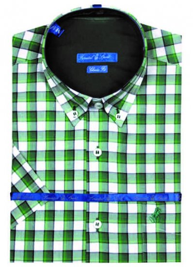 Forestal 901222E Check Shirt Green - Košulje - Muške Košulje Veliki Brojevi