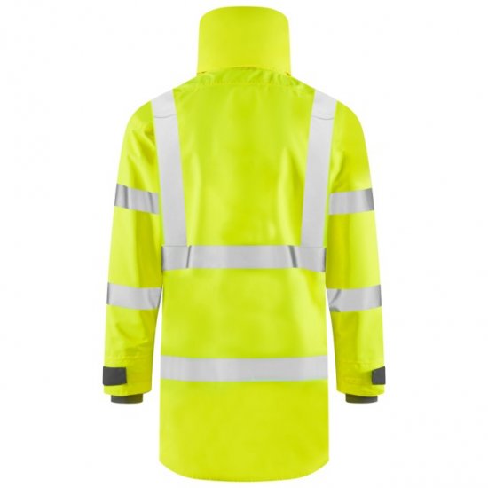 Leo Eastleigh Ecoviz 10K Performance Breathable Anorak Hi-Vis Yellow - Radna odjeća - Radna Odjeća Veliki Brojevi