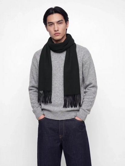 Jack & Jones Kelowna Šal Crna - Šalovi - 