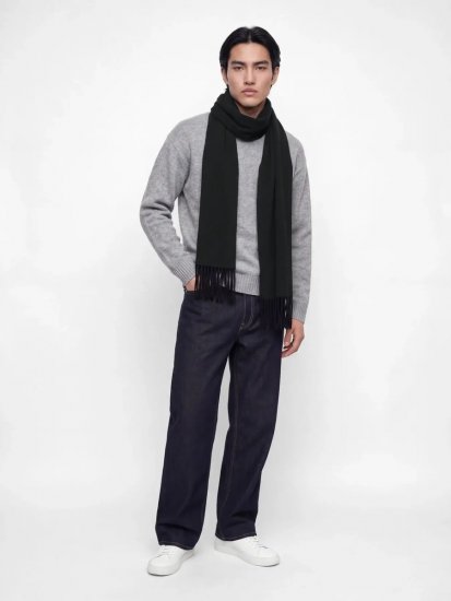Jack & Jones Kelowna Šal Crna - Šalovi - 
