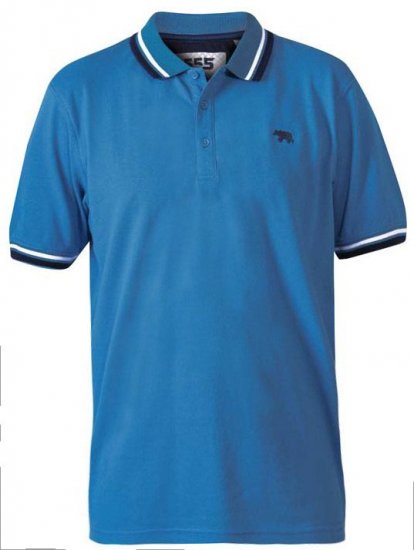 D555 Allante 2 Pique Polo Royal Blue - Polo majice - Muške Polo Majice Veliki Brojevi
