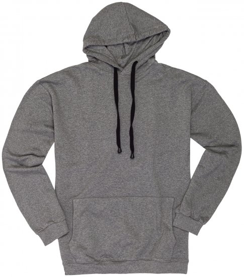 Adamo Athen Hoodie without Zipper Grey - Puloveri & dukserice - Muške Puloveri & dukserice veliki brojevi