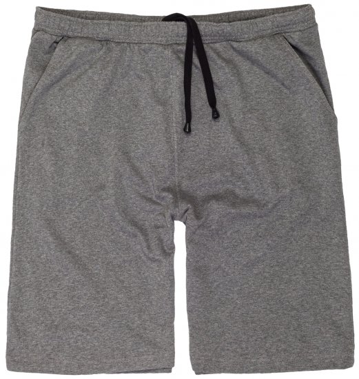 Adamo Athen Sweatshorts Grey - Sportske hlače & kratke - Muške Trenirke Veliki Brojevi