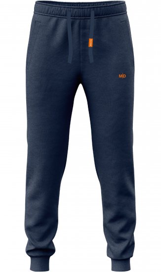 Motley Denim Berlin Sweatpants Dark Indigo - Sportske hlače & kratke - Muške Trenirke Veliki Brojevi