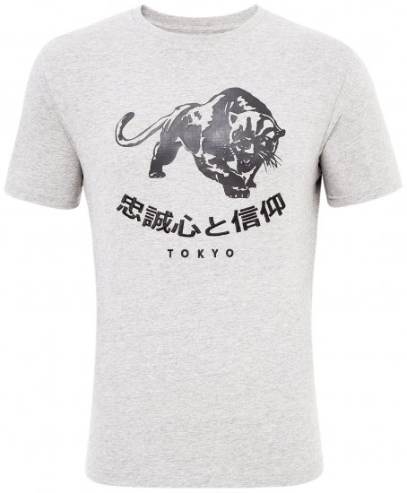 Loyalty & Faith Blocker T-shirt Grey - Majice Kratkih Rukava - Muške Majice Kratkih Rukava Veliki Brojevi 