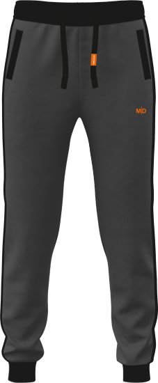 Motley Denim Bremen Sweatpants Charcoal/Black - Sportske hlače & kratke - Muške Trenirke Veliki Brojevi