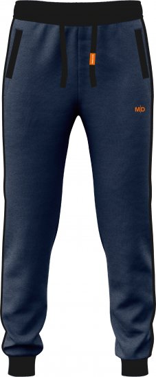 Motley Denim Bremen Sweatpants Dark Indigo/Black - Sportske hlače & kratke - Muške Trenirke Veliki Brojevi