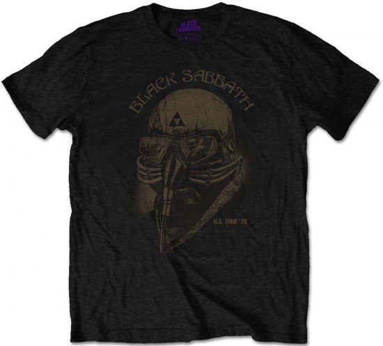 Black Sabbath US Tour -78 T-shirt - Majice Kratkih Rukava - Muške Majice Kratkih Rukava Veliki Brojevi 