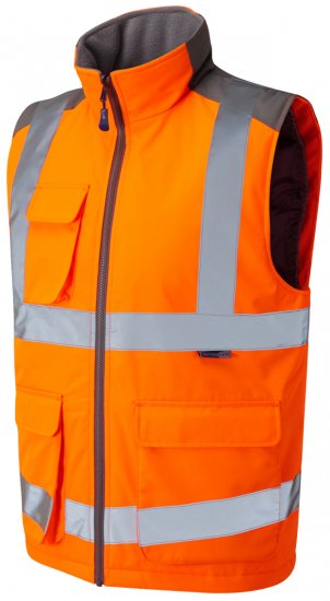 Leo Torrington Bodywarmer Orange - Radna odjeća - Radna Odjeća Veliki Brojevi
