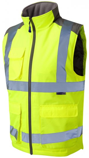 Leo Torrington Bodywarmer Yellow - Radna odjeća - Radna Odjeća Veliki Brojevi