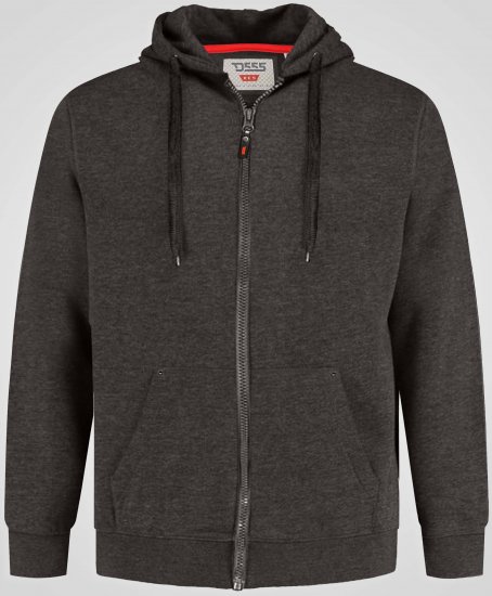 D555 Cantor Hoodie Grey - Puloveri & dukserice - Muške Puloveri & dukserice veliki brojevi