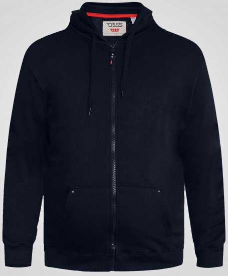 D555 Cantor Hoodie Navy - Puloveri & dukserice - Muške Puloveri & dukserice veliki brojevi