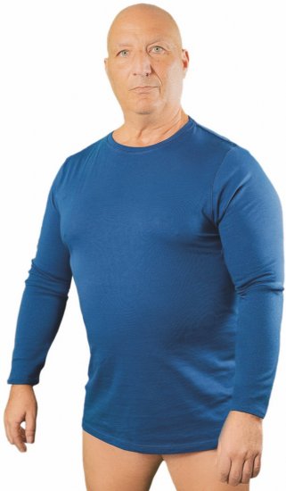 20 Nodi Carbino Sports T-Shirt Long Sleeve Blue - Odjeća za trening - Muška Odjeća za trening veliki brojevi