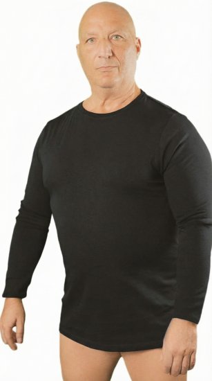 20 Nodi Carbino Long Sleeve Sport T-Shirt Black - Majice dugih rukava - 