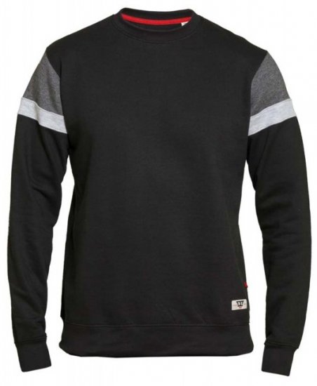 D555 Clermont Sweatshirt Black - Puloveri & dukserice - Muške Puloveri & dukserice veliki brojevi