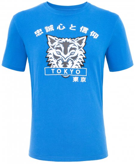 Loyalty & Faith Cracker T-shirt Blue - Majice Kratkih Rukava - Muške Majice Kratkih Rukava Veliki Brojevi 