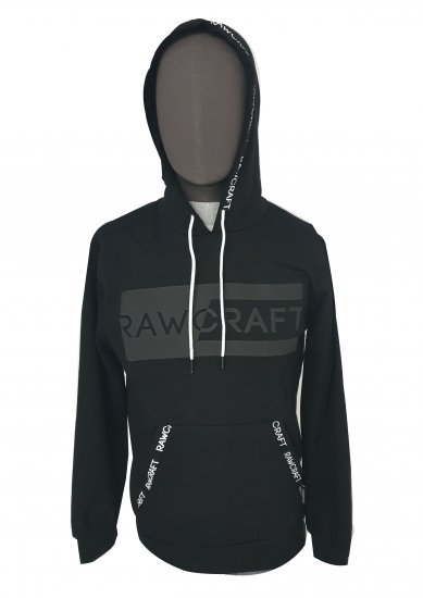 Rawcraft Cregan Hoodie Black - Puloveri & dukserice - Muške Puloveri & dukserice veliki brojevi