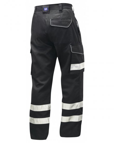 Leo Ilfracombe Cargo Pants Black - Radna odjeća - Radna Odjeća Veliki Brojevi