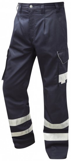 Leo Ilfracombe Cargo Pants Navy - Radna odjeća - Radna Odjeća Veliki Brojevi