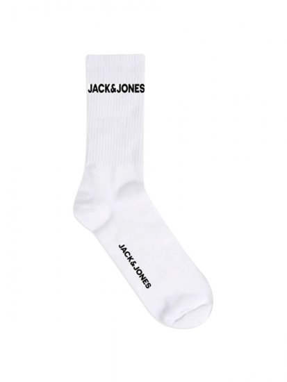 Jack & Jones Basic Logo Teniske čarape Bijela 5-pack - Donje rublje & kupaće hlače - muške donje rublje veliki brojevi