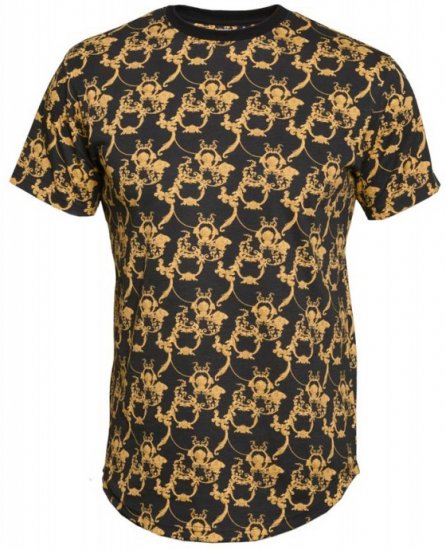 D555 Dave Couture T-shirt Black - Majice Kratkih Rukava - Muške Majice Kratkih Rukava Veliki Brojevi