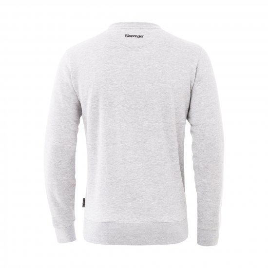 Slazenger Dean Sweatshirt Grey - Puloveri & dukserice - Muške Puloveri & dukserice veliki brojevi