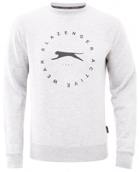Slazenger Dean Sweatshirt Grey - Puloveri & dukserice - Muške Puloveri & dukserice veliki brojevi