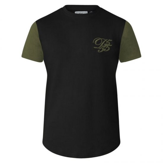 D555 Demarcus Couture T-shirt Black - Majice Kratkih Rukava - Muške Majice Kratkih Rukava Veliki Brojevi 