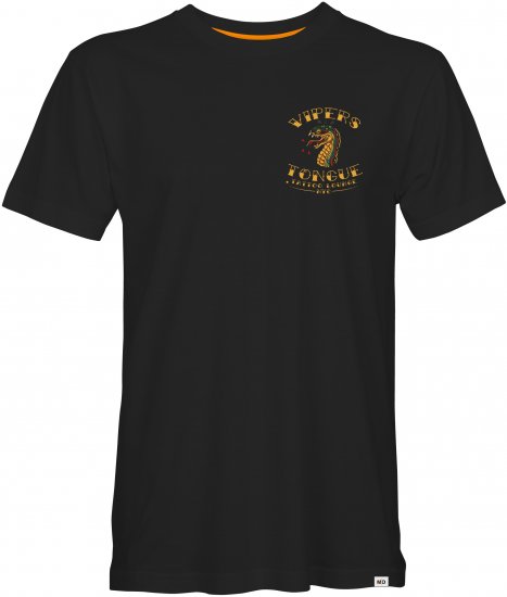 Motley Denim Downtown T-Shirt Black - Majice Kratkih Rukava - Muške Majice Kratkih Rukava Veliki Brojevi 