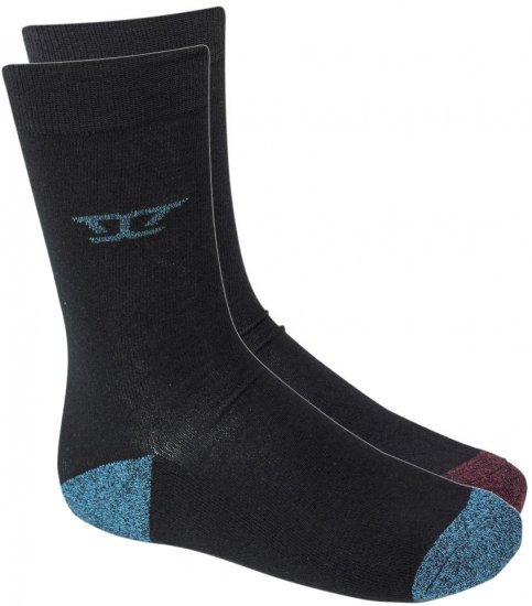 D555 Eden Cotton Rich Cushioned Sole Socks 2-Pack - Donje rublje & kupaće hlače - muške donje rublje veliki brojevi