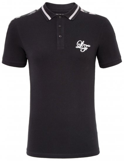 Loyalty & Faith Element Polo Black - Polo majice - Muške Polo Majice Veliki Brojevi