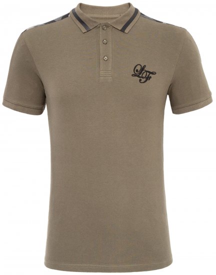 Loyalty & Faith Element Polo Khaki - Polo majice - Muške Polo Majice Veliki Brojevi