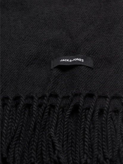Jack & Jones Solid Šal Crna - Šalovi - 