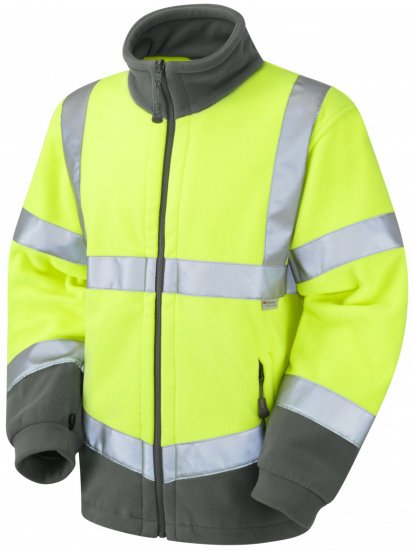Leo Hartland Fleece Jacket Yellow - Radna odjeća - Radna Odjeća Veliki Brojevi