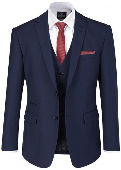 Skopes Kennedy Suit jacket Royal Blue - Odijela - Muška Odijela Veliki Brojevi