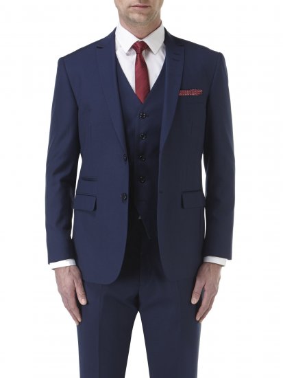 Skopes Kennedy Suit jacket Royal Blue - Odijela - Muška Odijela Veliki Brojevi