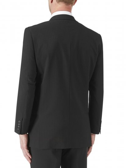 Skopes Darwin Suit jacket Black stripe - Odijela - Muška Odijela Veliki Brojevi