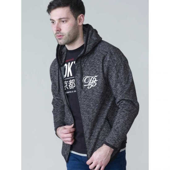 D555 Bennie Full zip Hoodie - Puloveri & dukserice - Muške Puloveri & dukserice veliki brojevi