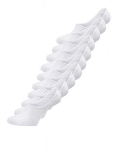 Jack & Jones Basic Gležnjače Bijela 10-pack - Donje rublje & kupaće hlače - muške donje rublje veliki brojevi