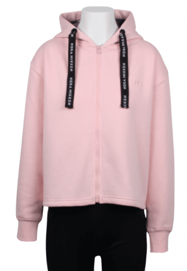 Nora Mikken GERTRUD Cropped Hoodie Pink - Puloveri & dukserice - 