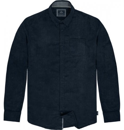 Double Outfitters GS-5225 Oxford košulja Tamnoplava - Košulje - Muške Košulje Veliki Brojevi