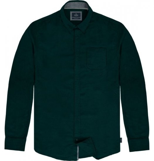 Double Outfitters GS-5225 Oxford košulja Tamnozelena - Košulje - Muške Košulje Veliki Brojevi