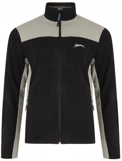 Slazenger Haines Microfleece Black - Puloveri & dukserice - Muške Puloveri & dukserice veliki brojevi