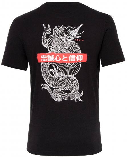 Loyalty & Faith Helix T-shirt Black - Majice Kratkih Rukava - Muške Majice Kratkih Rukava Veliki Brojevi 