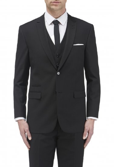 Skopes Madrid Suit jacket Black - Odijela - Muška Odijela Veliki Brojevi