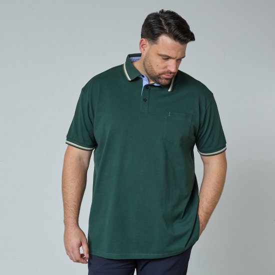 North Latitude Superflex Polo Zelena/kaki - Polo majice - Muške Polo Majice Veliki Brojevi