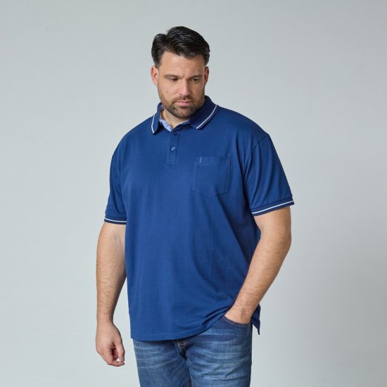 North Latitude Superflex Polo Plava - Polo majice - Muške Polo Majice Veliki Brojevi
