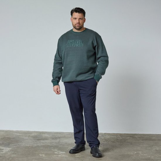 North Latitude Crewneck Logo Sweat Zelena/kaki - TALL puloveri - TALL majice s kapuljačom